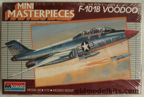 Monogram 1/109 F-101B Voodoo - Mini Masterpieces Issue, 5006 plastic model kit